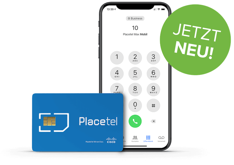 Business-Mobilfunk auf einem mobilen Endgerät